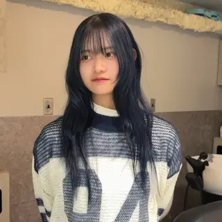 ロング カラー The Path ARENのヘアスタイル