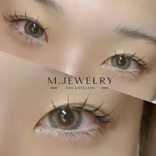 マツエク・マツパ M.JEWELRY SHIONEのマツエク・マツパデザイン