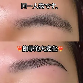 海外風眉毛特化🤎 Nanase.libの眉毛・アイブロウイメージ