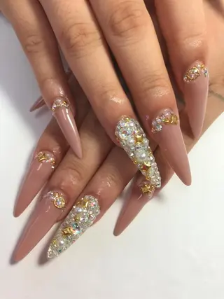 ネイル rukianail 新里のネイルデザイン