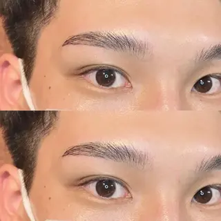 メンズ アイブロウ brow art 上野 / 吉橋のマツエク・マツパデザイン