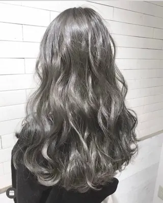 セミロング カラー パーマ ヘアアレンジ メンズ キッズ grand story/colulu渋谷2号店所属・kotona 🤍miuraのヘアスタイル