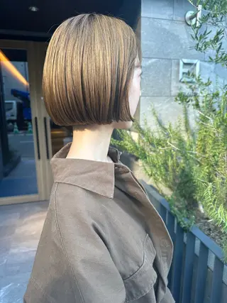 ショート シェアサロンコネクト所属・Chiho/ 博多/パーマ/ボブのヘアスタイル