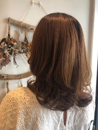 ミディアム 榎並茉美【えなみまみ 】託児･駐車場ありのヘアスタイル