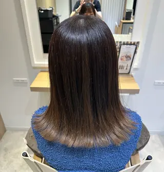 セミロング 川崎 智優のヘアスタイル