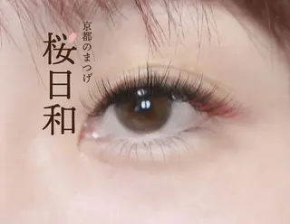 マツエク・マツパ 京都のまつげ桜日和 小島美桜のマツエク・マツパデザイン