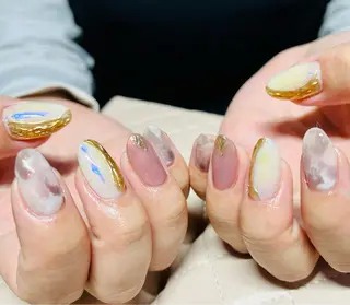 ネイル goldgleams ちなのネイルデザイン