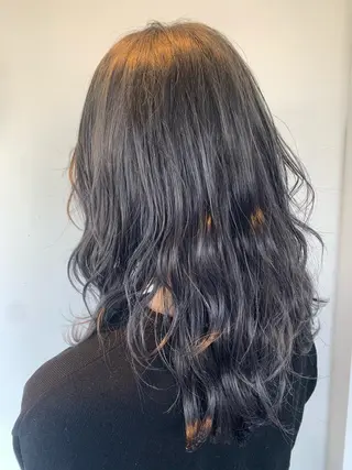 セミロング カラー Lamp所属・ショート／透明感 カラー加治竜汰💡のヘアスタイル