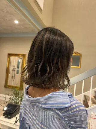 ミディアム Calbari 中田 莉紗/奥州市水沢のヘアスタイル