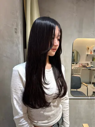 ロング わださこ ひなこのヘアスタイル