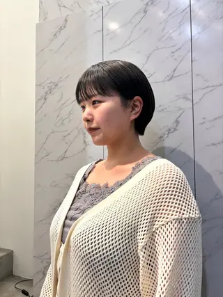 ショート miu /透明感カラーのヘアスタイル