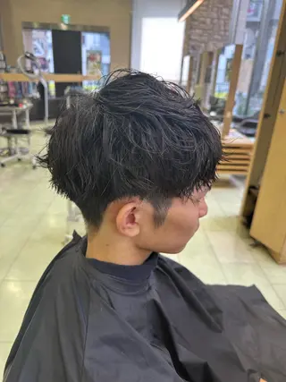 パーマ メンズ 🫧カット/パーマ /ネイル/かりん🫧のヘアスタイル