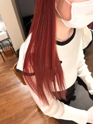 ロング カラー ヘアアレンジ 🤎ono/ 切りっぱなしボブ🤎のヘアスタイル