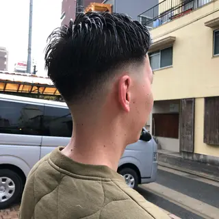 ショート カラー メンズ BRUNTJET所属・MAEDA MADOKAのヘアスタイル