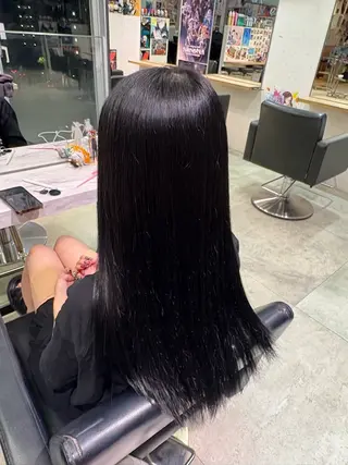 ロング カラー 推しカラー/ ミクのヘアスタイル