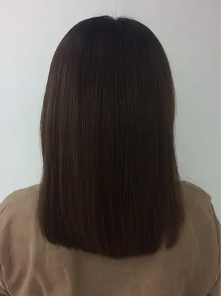 セミロング カラー Ash中目黒店 榊間茜のヘアスタイル