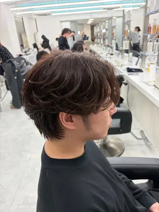 カラー パーマ メンズ SEIGO/カット /メンズパーマ🔥のヘアスタイル