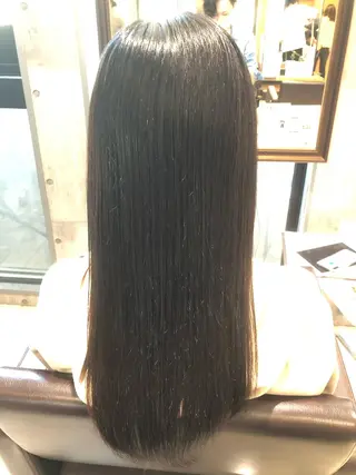 セミロング カラー パーマ ヘアアレンジ メンズ キッズ ネイル マツエク・マツパ MODEK's西宮店 マネージャー神道有基のヘアスタイル