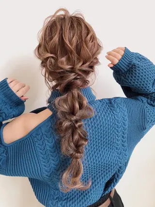 セミロング ボンドストーリーノヴァ所属・縮毛矯正・髪質改善 ❣️三浦正也のヘアスタイル