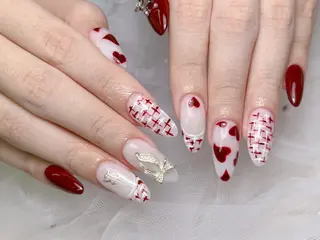 ネイル lucky nail 歌舞伎町のネイルデザイン