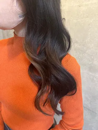 ロング カラー 13日案内◎ 💐🤍理保のヘアスタイル