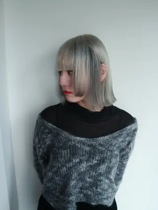 ショート カラー ハイトーン/メンズ/ デザイン/梅田/ミユのヘアスタイル