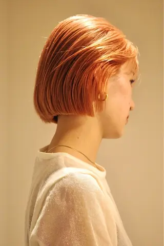 ショート Hair & make Lamp所属・梅田のブリーチ特化 美容師KAI🥰のヘアスタイル