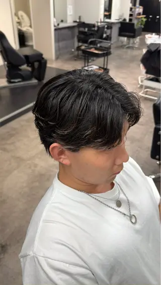 メンズ シャドウパーマ／立川 /🐶コタロウ🐶のヘアスタイル