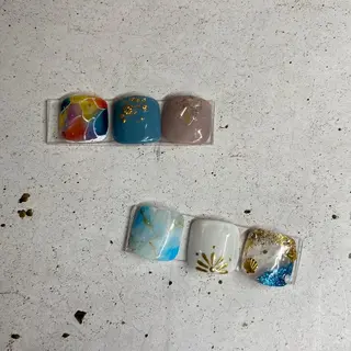 ネイル ☁️BLITZ 🎀笠原雪音🎀のネイルデザイン