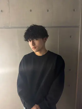 メンズ leo/ロング／ レイヤーカット⛈️のヘアスタイル