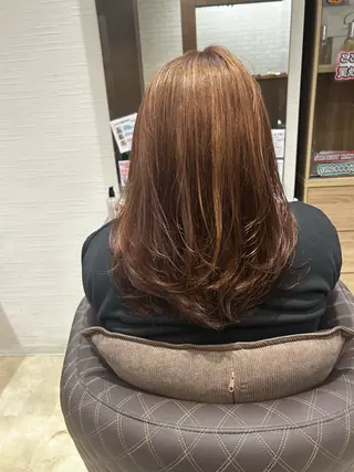 セミロング ayana by ayala所属・❤️‍🔥 RENA❤️‍🔥のヘアスタイル