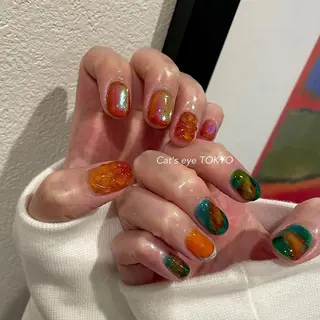 ネイル マツエク・マツパ Cat's eye TOKYO 新宿店のネイルデザイン