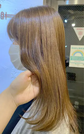 ロング カラー 🥣 hashi 🛋️のヘアスタイル