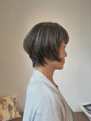 ショート モダーン北鎌倉所属・中溝 アカリのヘアスタイル