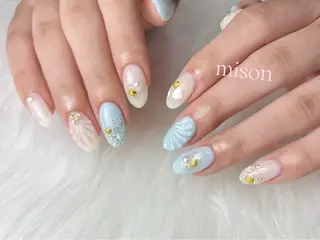 ネイル mison所属・mison 安形友花のネイルデザイン