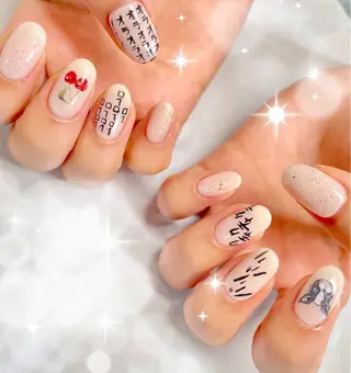 ネイル joieange京橋 nanamiのネイルデザイン