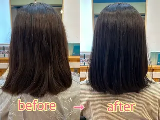 ミディアム 島袋 寧々のヘアスタイル