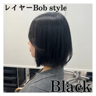 ミディアム 🌱ボブ／艶髪／ 縮毛矯正🌱茉奈のヘアスタイル