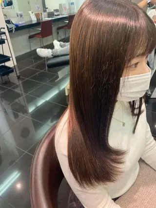 ロング AIR-GINZA tower所属・藤岡杏華 /垢抜け✂︎のヘアスタイル