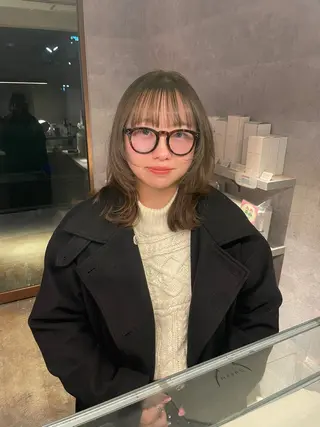 カラー 鎌田 梨瑚のヘアスタイル