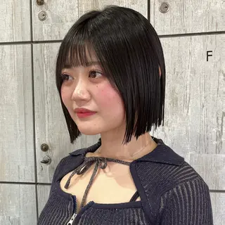 ミディアム カラー カラー/韓国レイヤー /ブリーチ/hinaのヘアスタイル