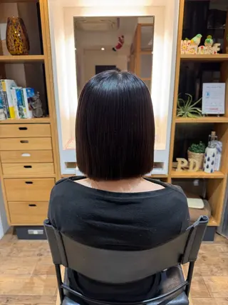 セミロング afloatkobe所属・美髪/髪質改善 川口凌弥のヘアスタイル