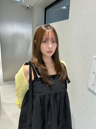 セミロング カラー LUMO所属・矢野 晃平のヘアスタイル