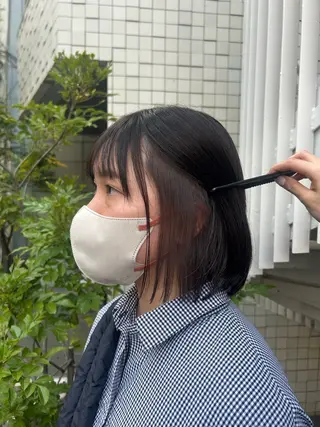 ショート カラー 暖色カラー🍒🌷 hitomiのヘアスタイル