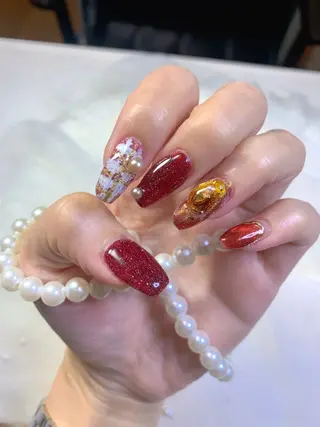 ネイル 高島 夏海のネイルデザイン