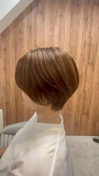 ショート Misaki/坂戸/ 艶カラーのヘアスタイル