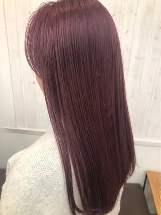 ロング カラー N° jemica 札幌のヘアスタイル