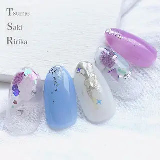 ネイル 爪咲 りり花のネイルデザイン