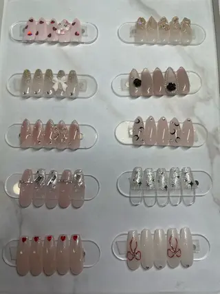 ミディアム LBnail.sae /おえかきネイルのネイルデザイン