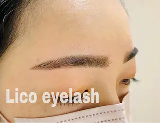 アイブロウ Lico hair make湘南台店所属・Lico kurumiのマツエク・マツパデザイン